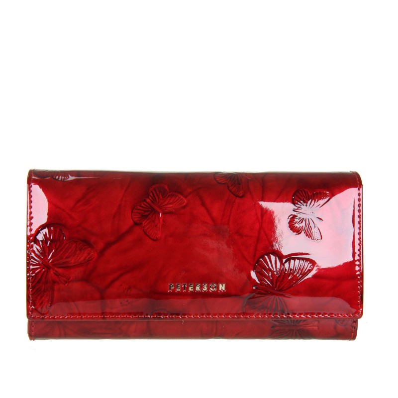 Women's leather wallet PTN42122-BF PETERSON