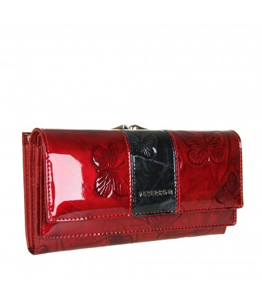 Women's leather wallet PTN421028-1-BF PETERSON
