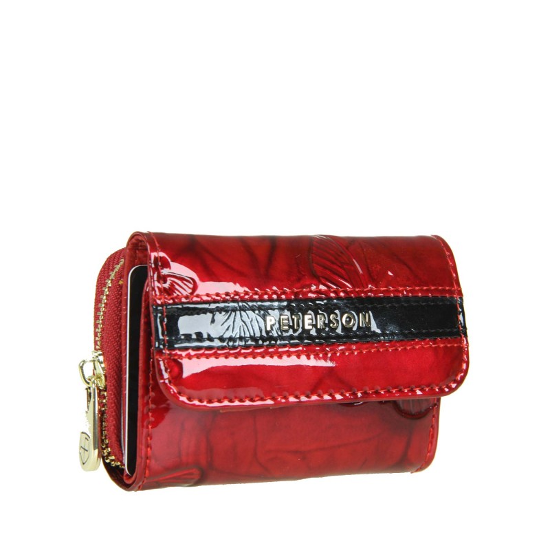Women's leather wallet 423229-BF-1 PETERSON