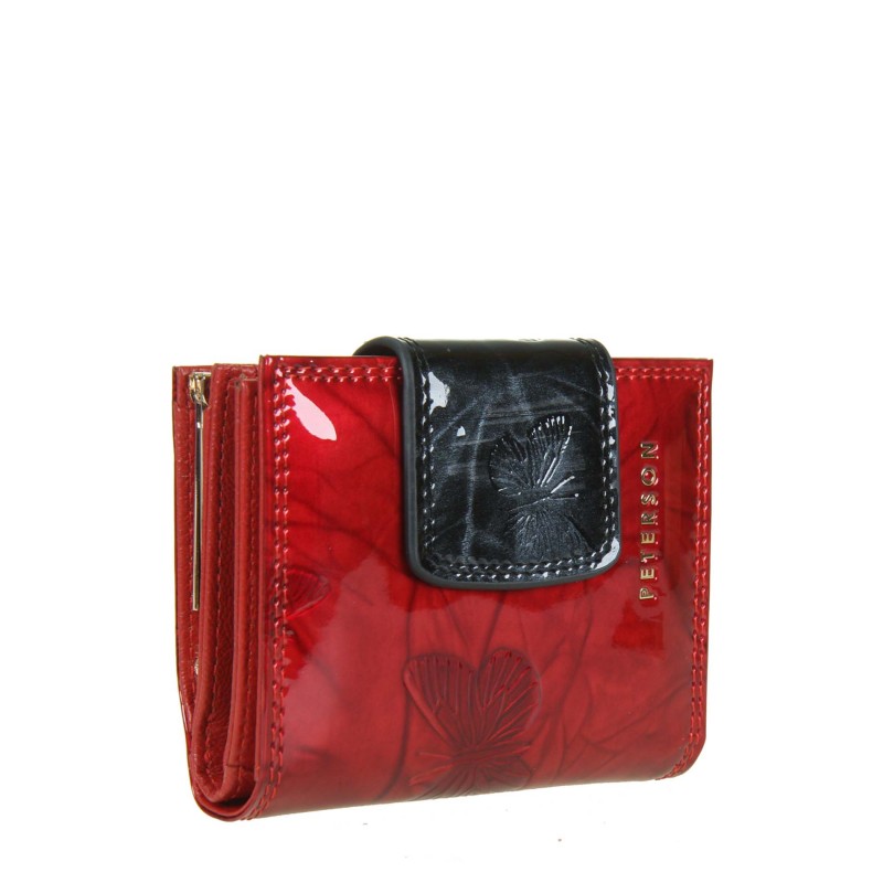 Women's leather wallet 42329-BF-1 PETERSON