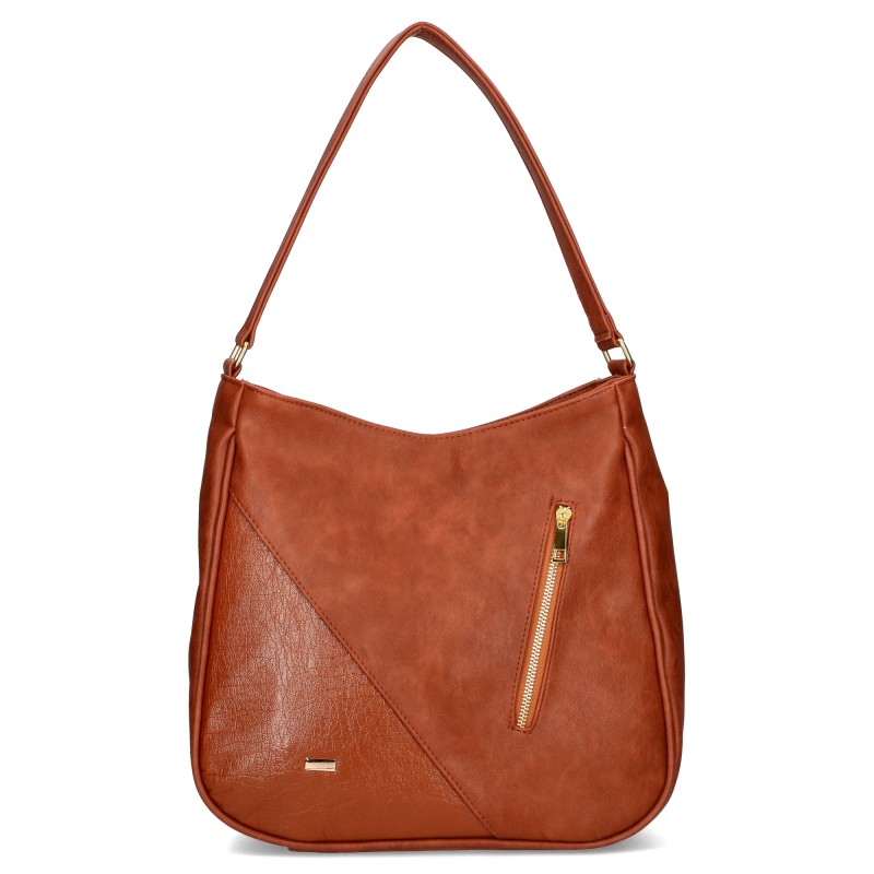 Handbag P0592 Brown POLAND