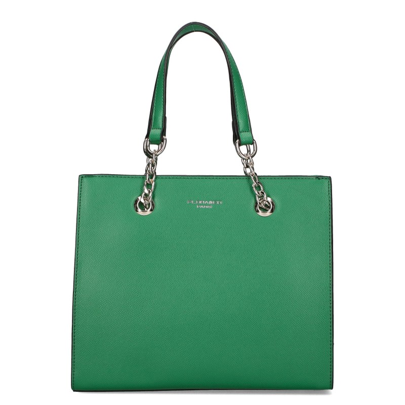 Eco-leather handbag F2572 FLORA&CO