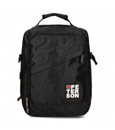 Plecak PTNPLG02T-1 PETERSON laptop USB