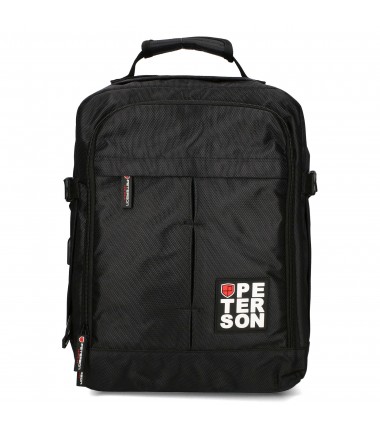 PTNPLG03T-1 PETERSON laptop USB backpack