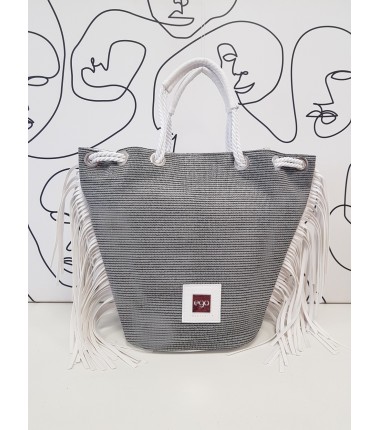Handbag 2244 F6 with EGO fringes