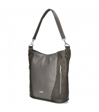 Handbag P0561 D.Grey POLAND
