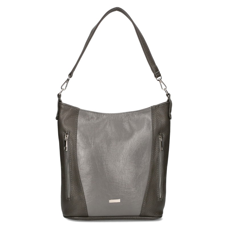 Handbag P0561 D.Grey POLAND
