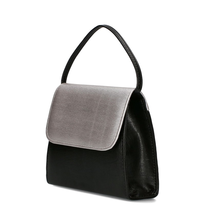 Handbag P0642 Black POLSKA
