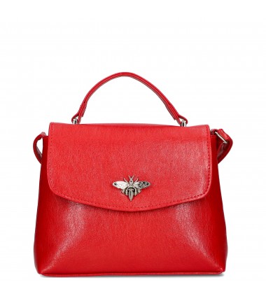 Handbag P0643 Red POLAND