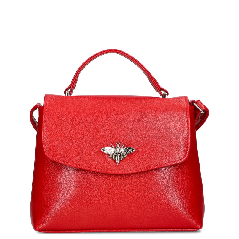 Handbag P0643 Red POLAND