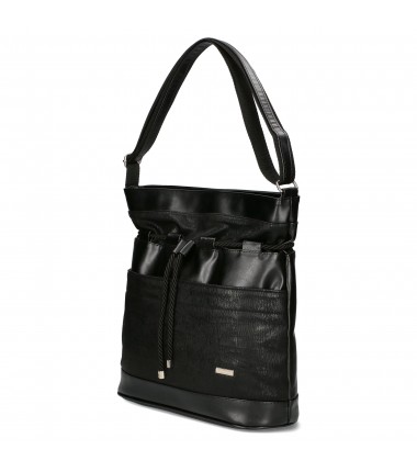 Handbag P0598 Black POLAND