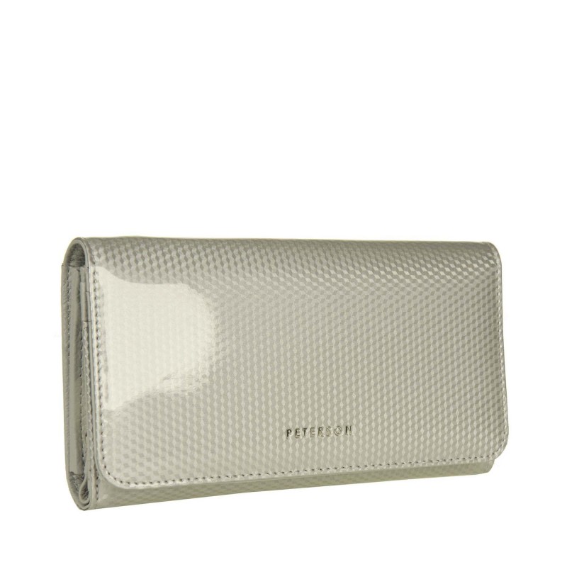 Women's leather wallet PTN421077-SBR PETERSON