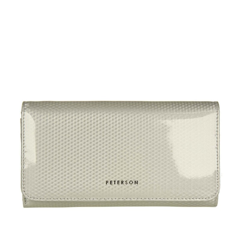 Women's leather wallet PTN421077-SBR PETERSON