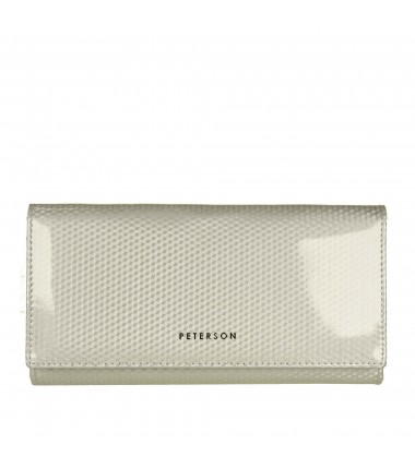 Women's leather wallet PTN42100-SBR PETERSON