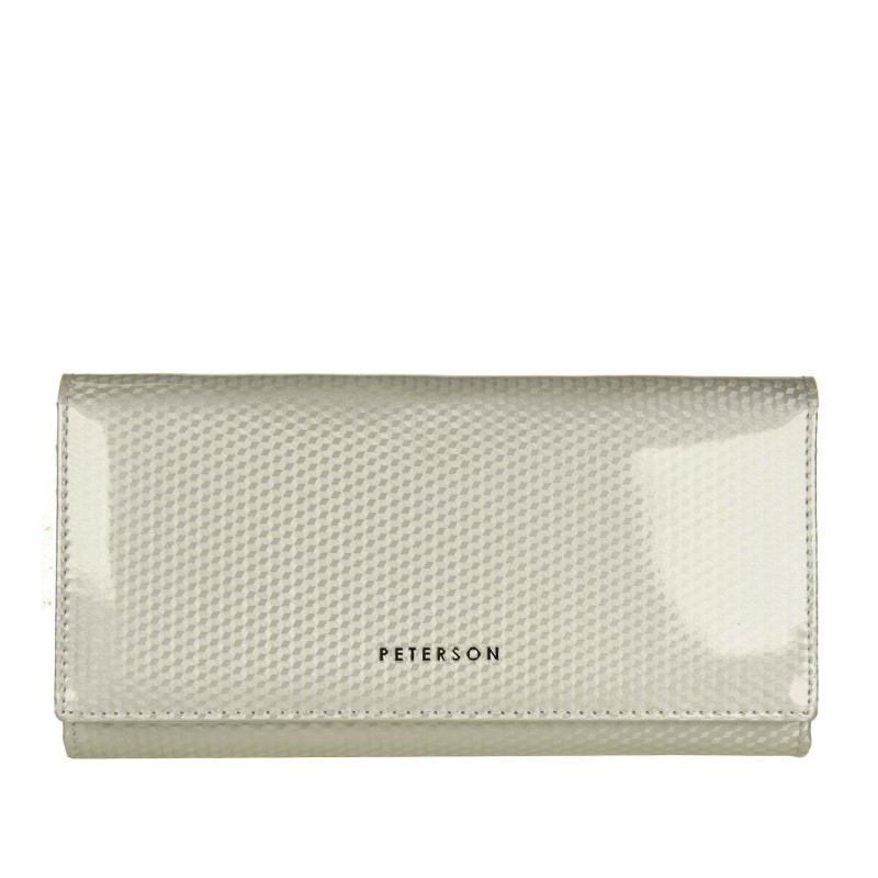 Women's leather wallet PTN42100-SBR PETERSON