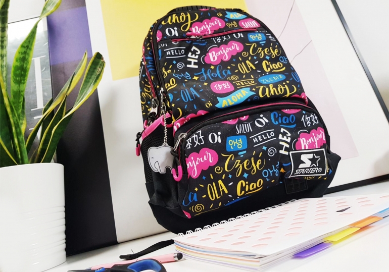A wide selection of school backpacks